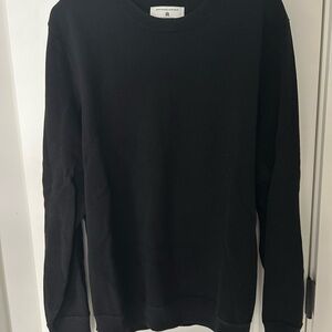 Reigning Champ Men's Black Crewneck Sweater
